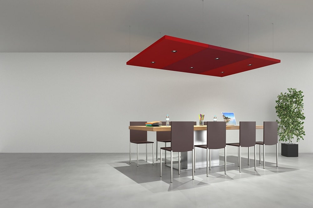 Akustik Kanopi Tavan