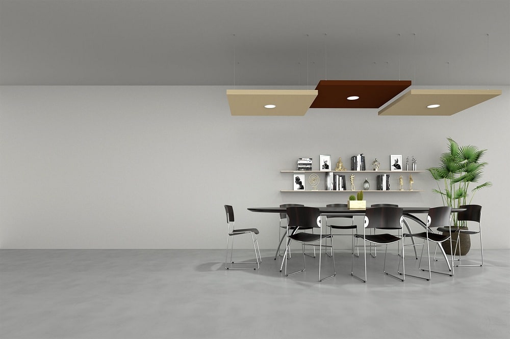 Akustik Kanopi Tavan